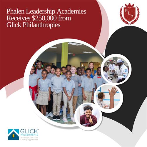 Phalen Leadership Academies Receives $250,000 from Glick Philanthropies